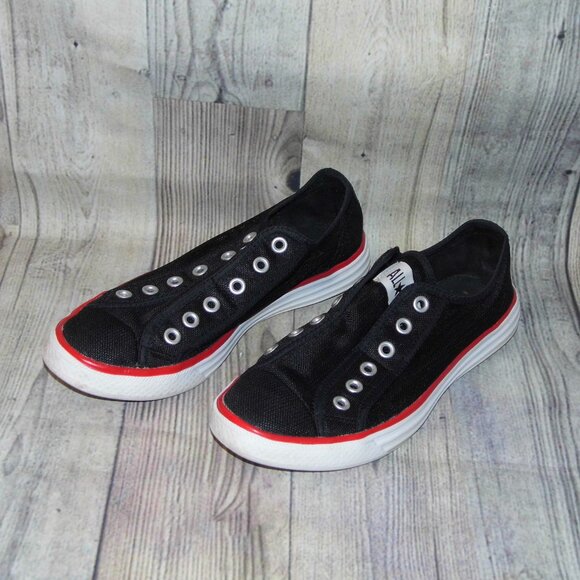 CONVERSE Chuck It Black Mesh Sneakers Womens SIze 9 - Picture 3 of 7
